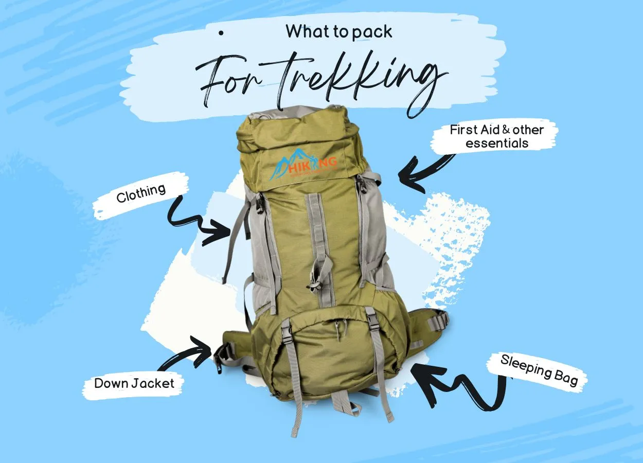 Guide to Pack Your Backpack For Trekking